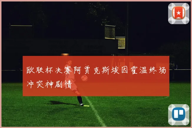 欧联杯决赛阿贾克斯埃因霍温终场冲突神剧情