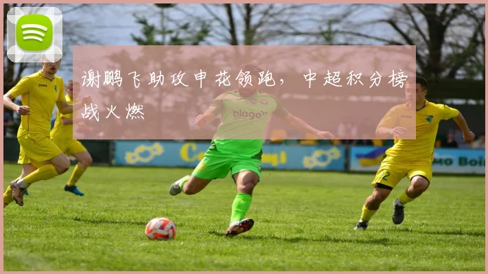 谢鹏飞助攻申花领跑，中超积分榜战火燃